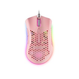 RATON OPTICO MMEX RGB ROSA...